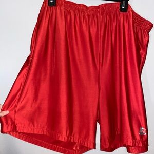 Red Athletic Shorts